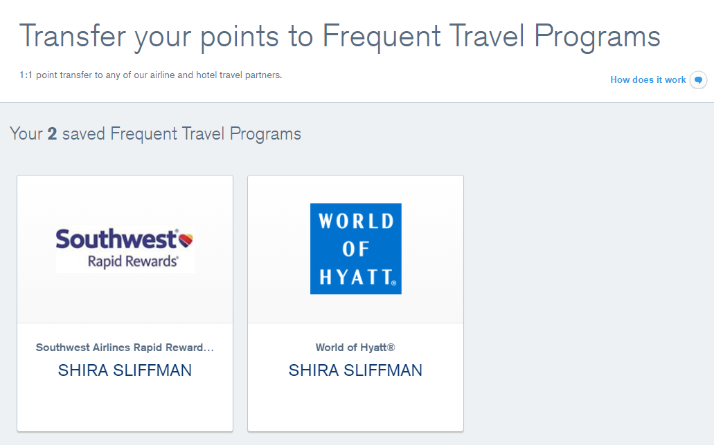 How to Transfer Chase Ultimate Rewards to Travel Partners