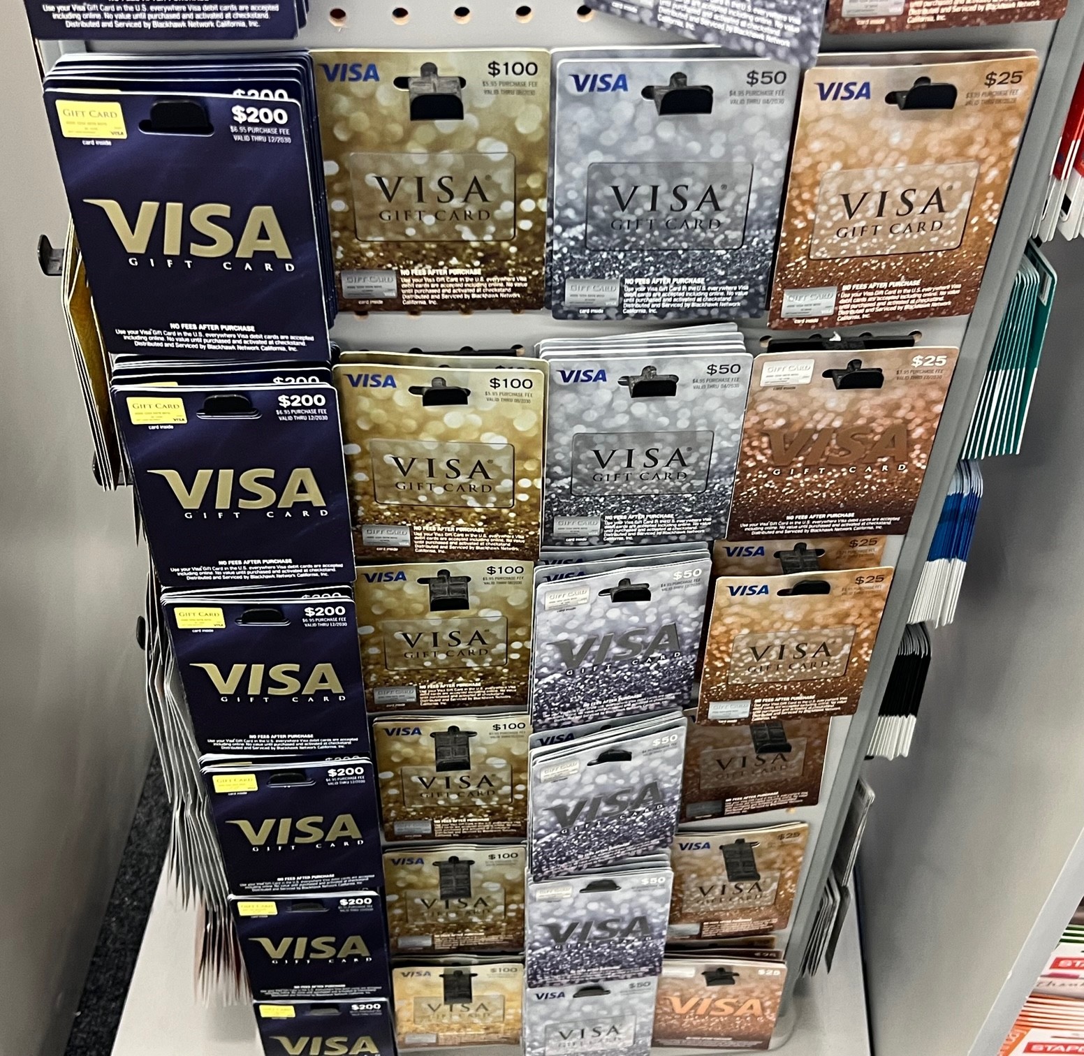 Visa $200 Gift Card (plus $6.95 Purchase Fee)