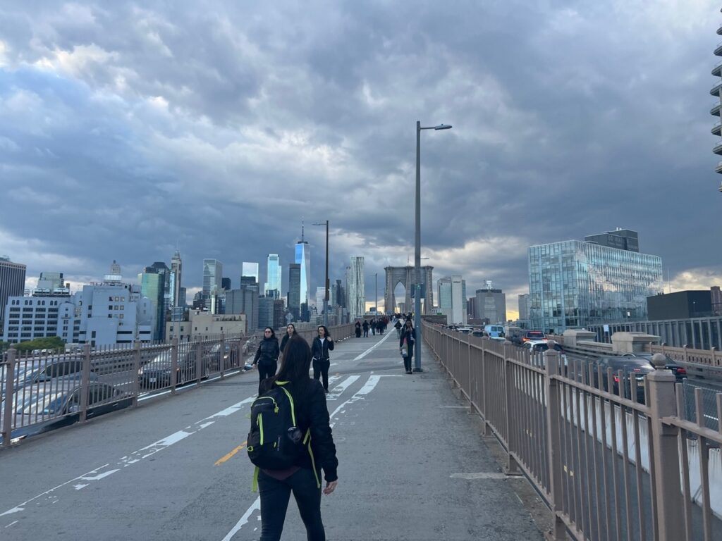 Walking The Brooklyn Bridge