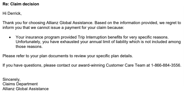 Allianz Annual Travel Insurance