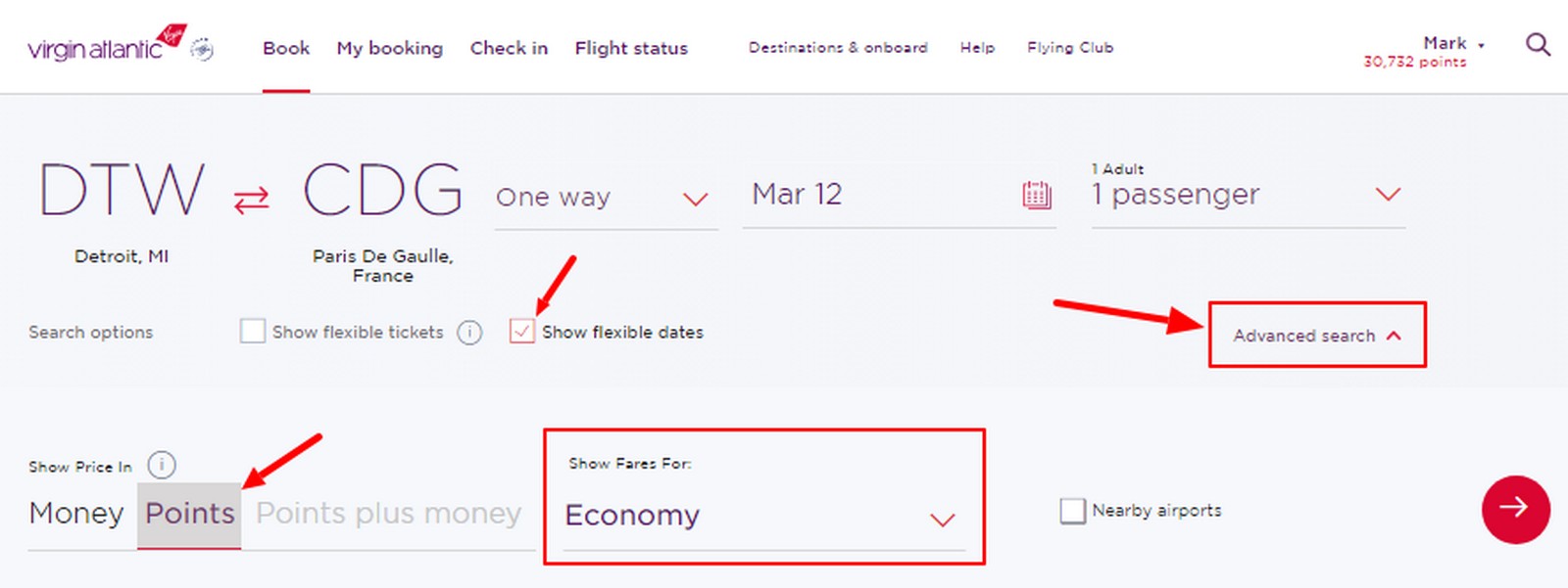 Virgin Atlantic Monthly Award Search: Our Step By Step Guide