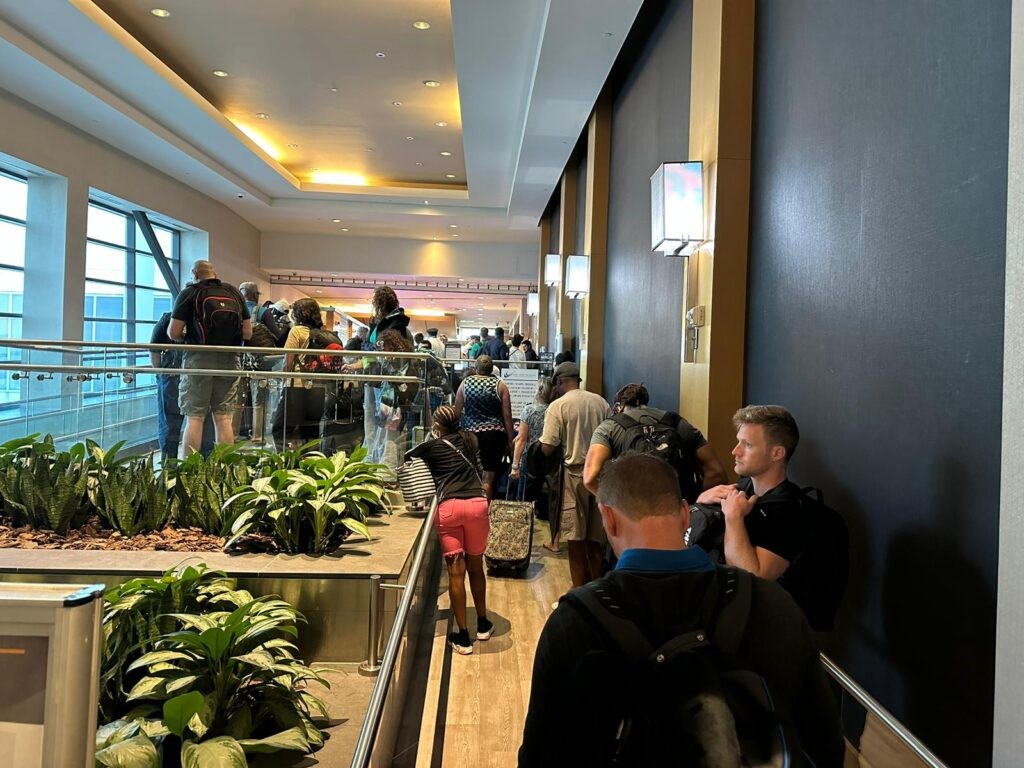 Westin Detroit Airport TSA security