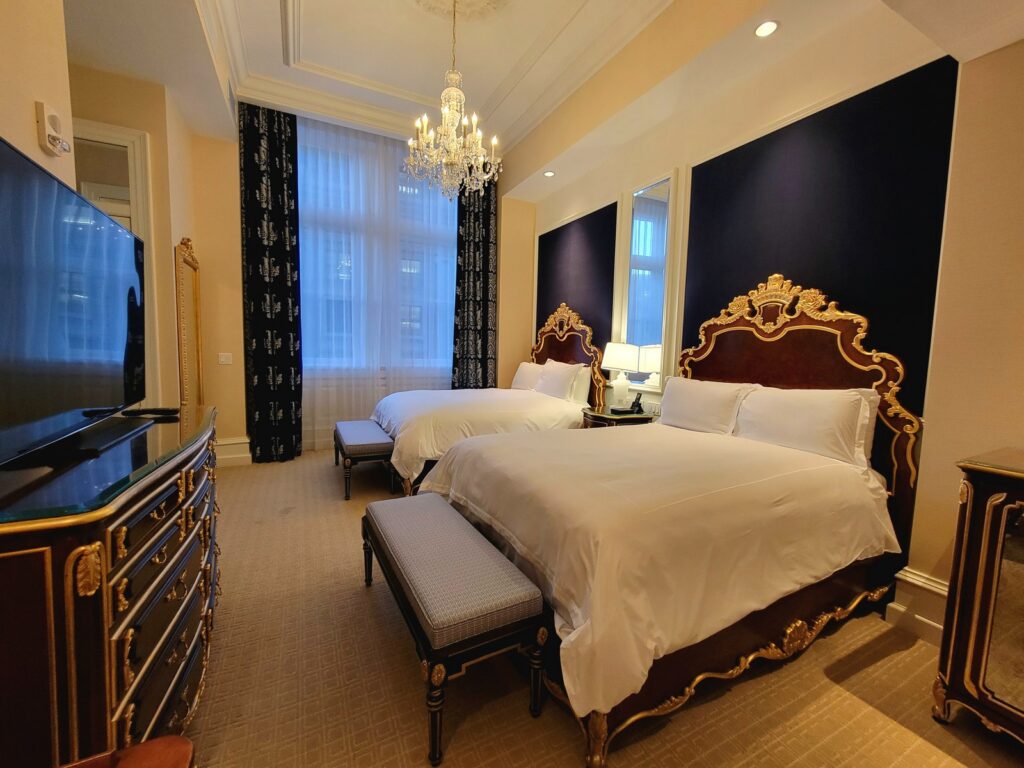 Waldorf DC premium two queen room