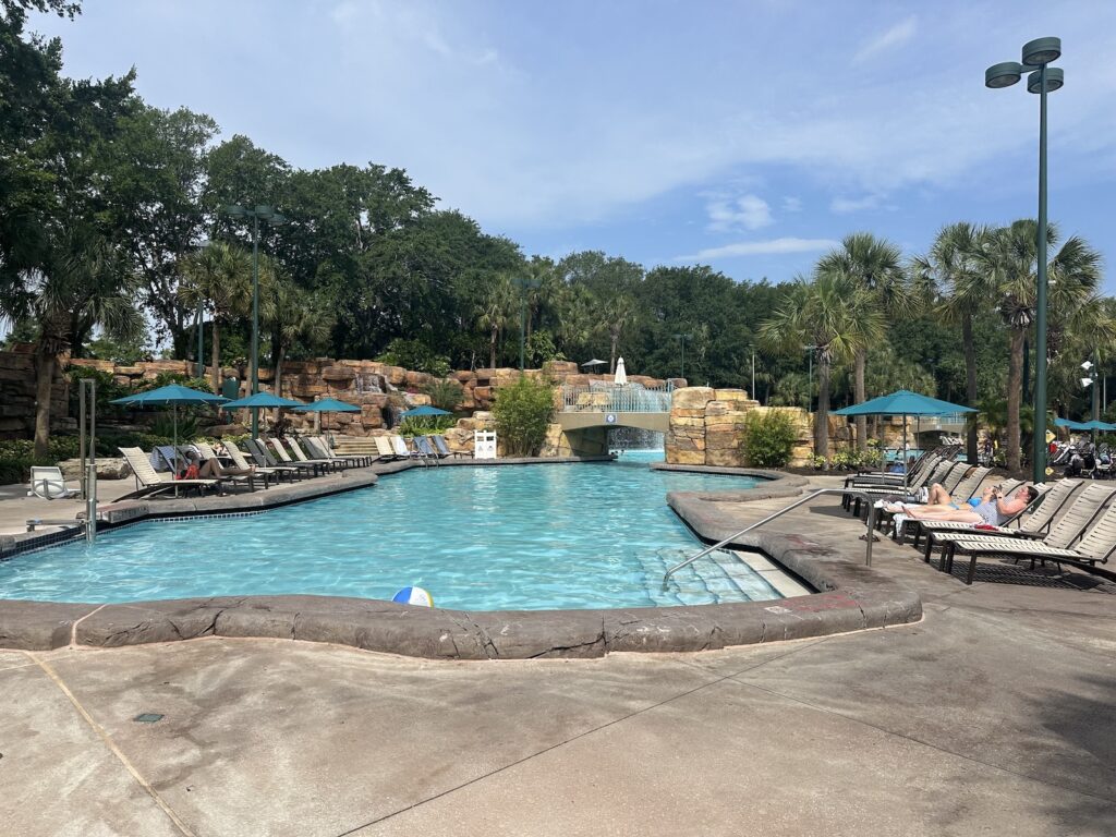 Walt Disney World Swan grotto pool