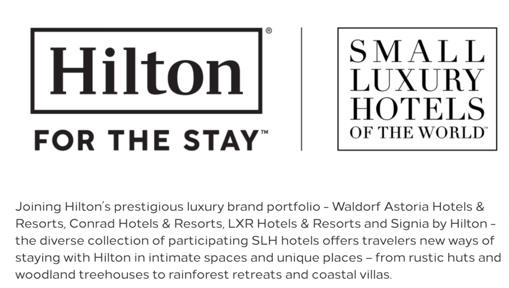 Hilton adds SLH properties