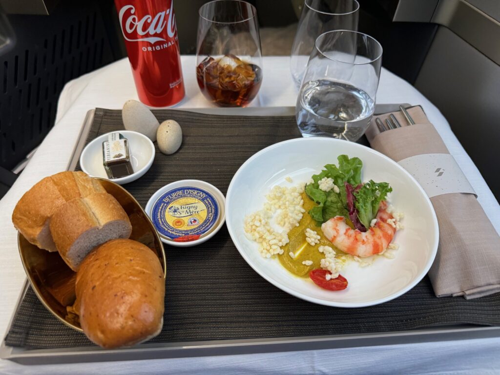 Starlux Business Class Food