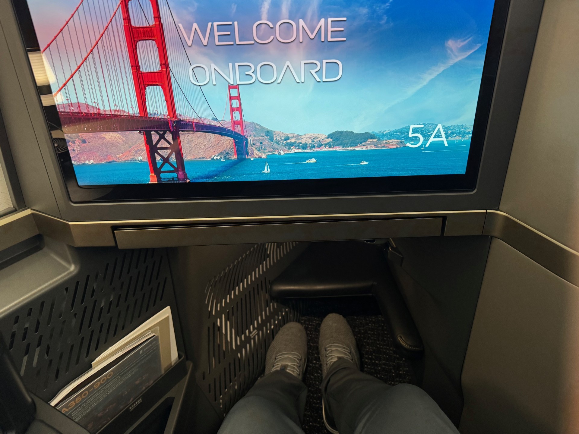 Starlux Business Class Flight Experience