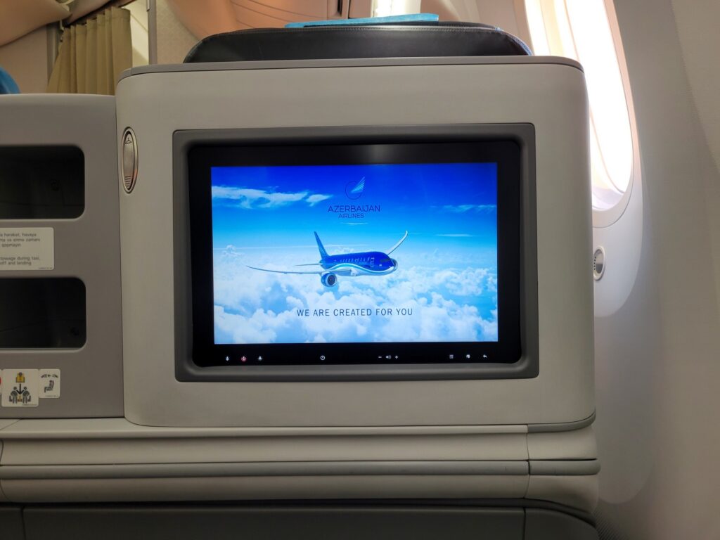 Azerbaijan Airlines IFE