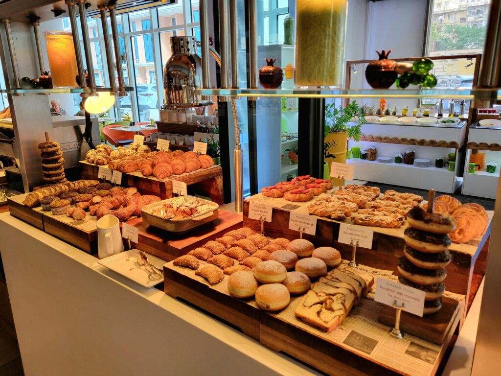 JW Marriott Baku breakfast