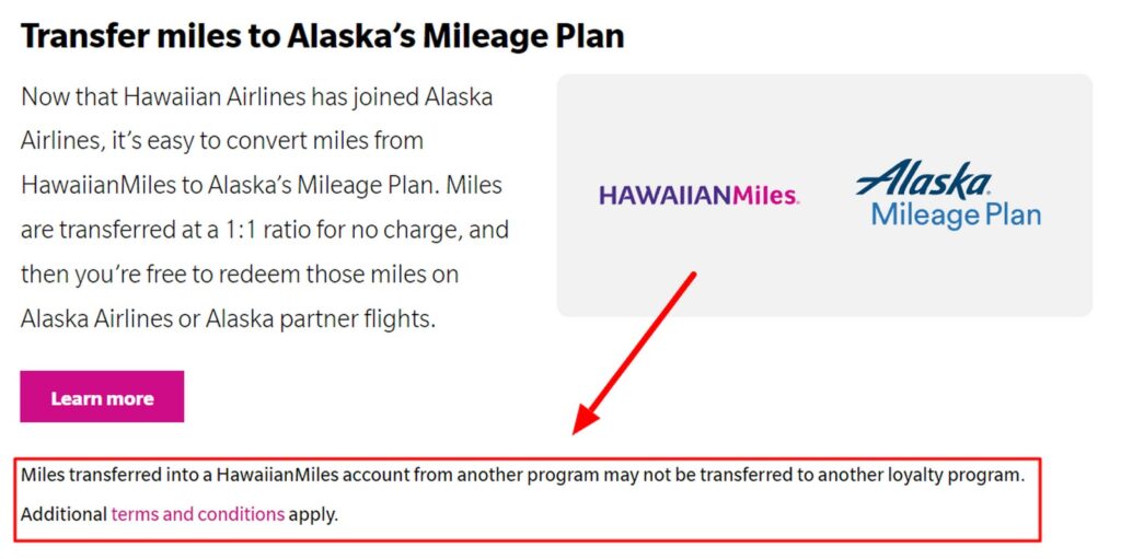 Hawaiian Airlines Blocking Membership Rewards Transfers