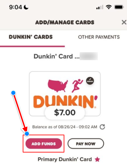 Amex Gold Dunkin' Donuts Credit