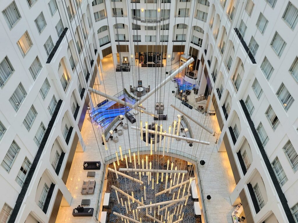 Grand Hyatt DC lobby