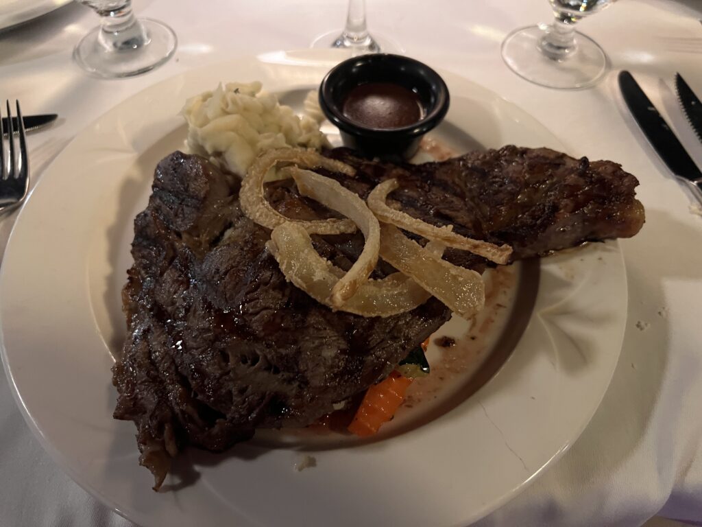 Ribeye at the Three Palms