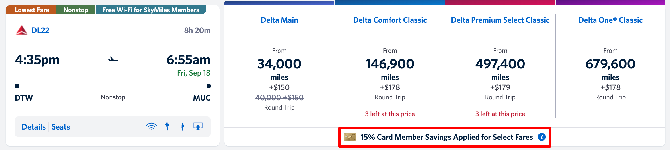 Delta SkyMiles Europe Flash Sale