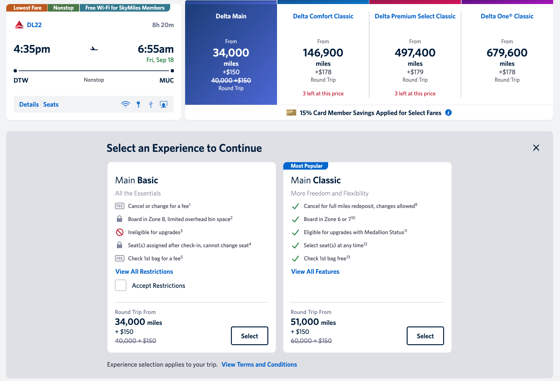 Delta SkyMiles Europe Flash Sale