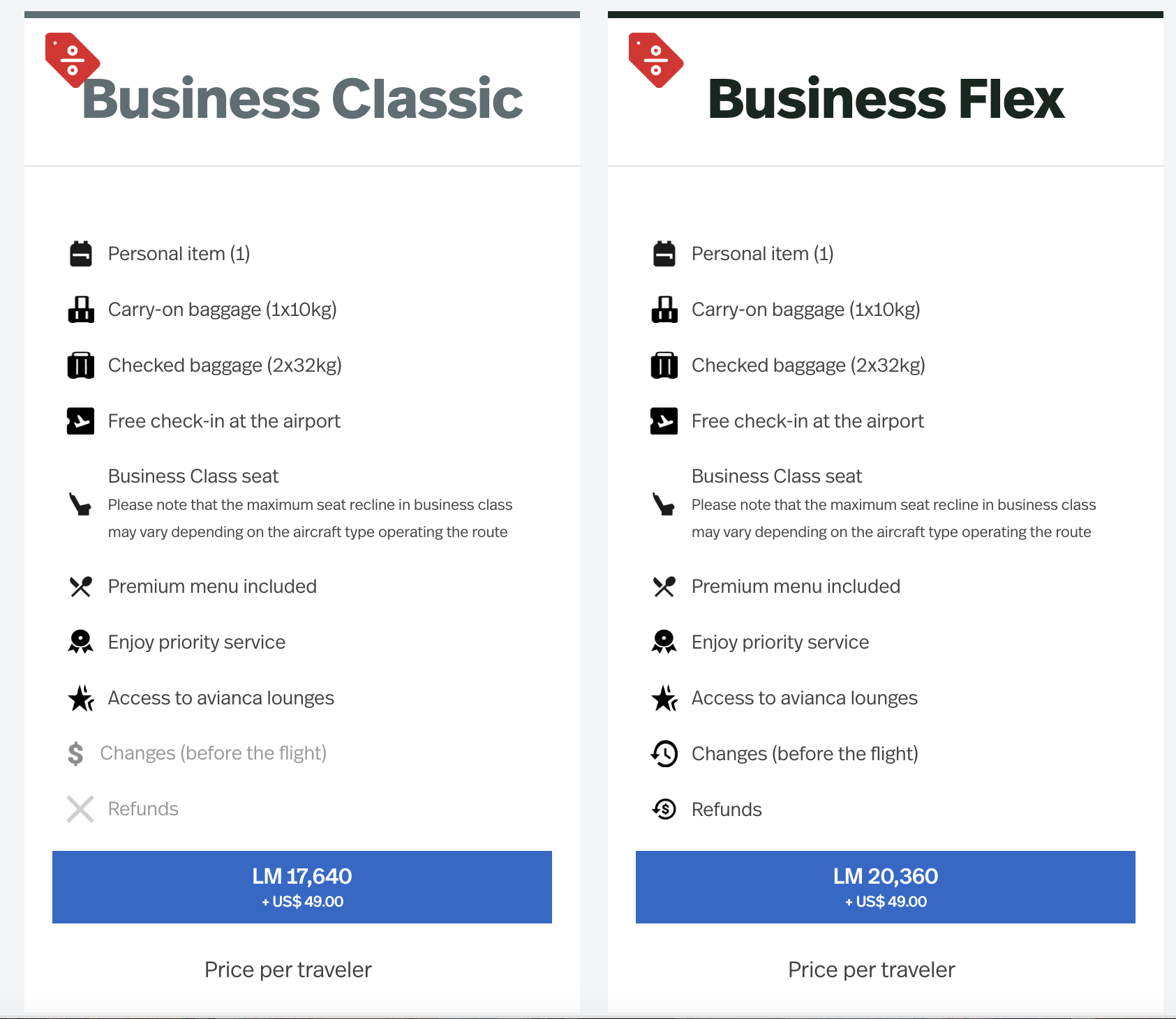 avianca lifemiles award sale