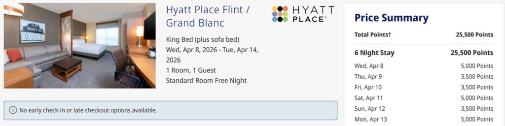 Hyatt Place Example