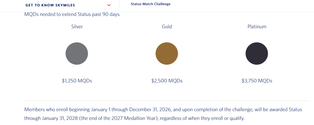 Chasing A Delta Status Match