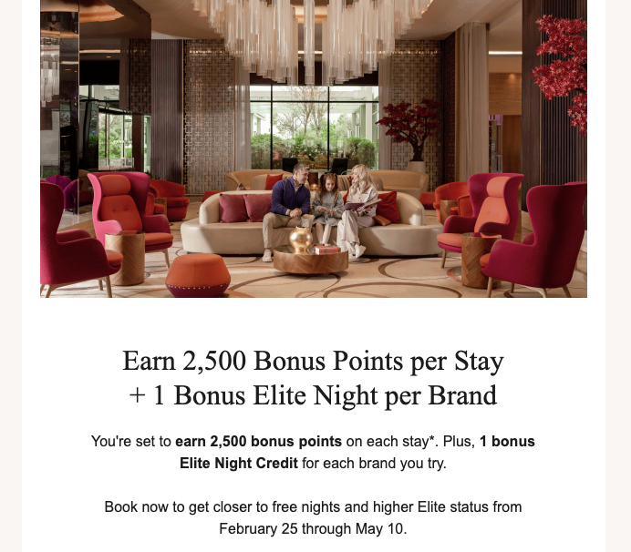 Marriott 2026 Winter Promotion