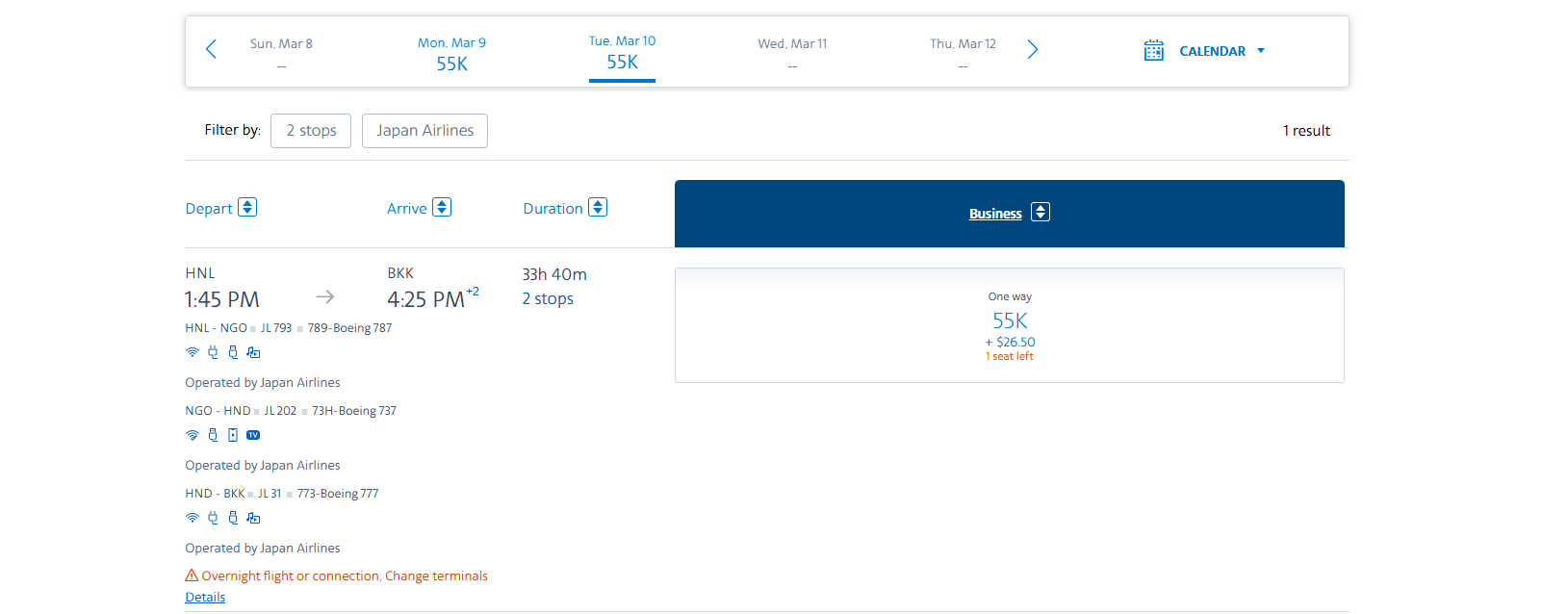 Unique Points And Miles Booking To Asia