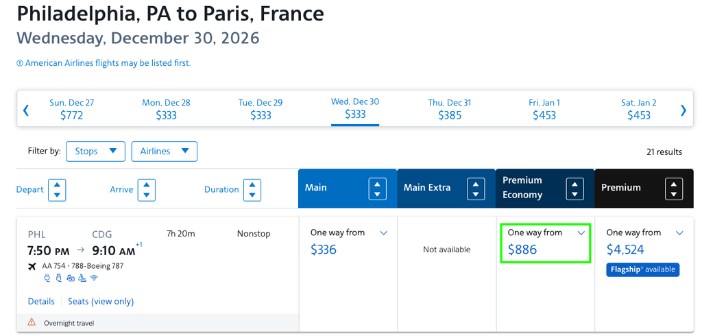 American Systemwide Upgrade offer