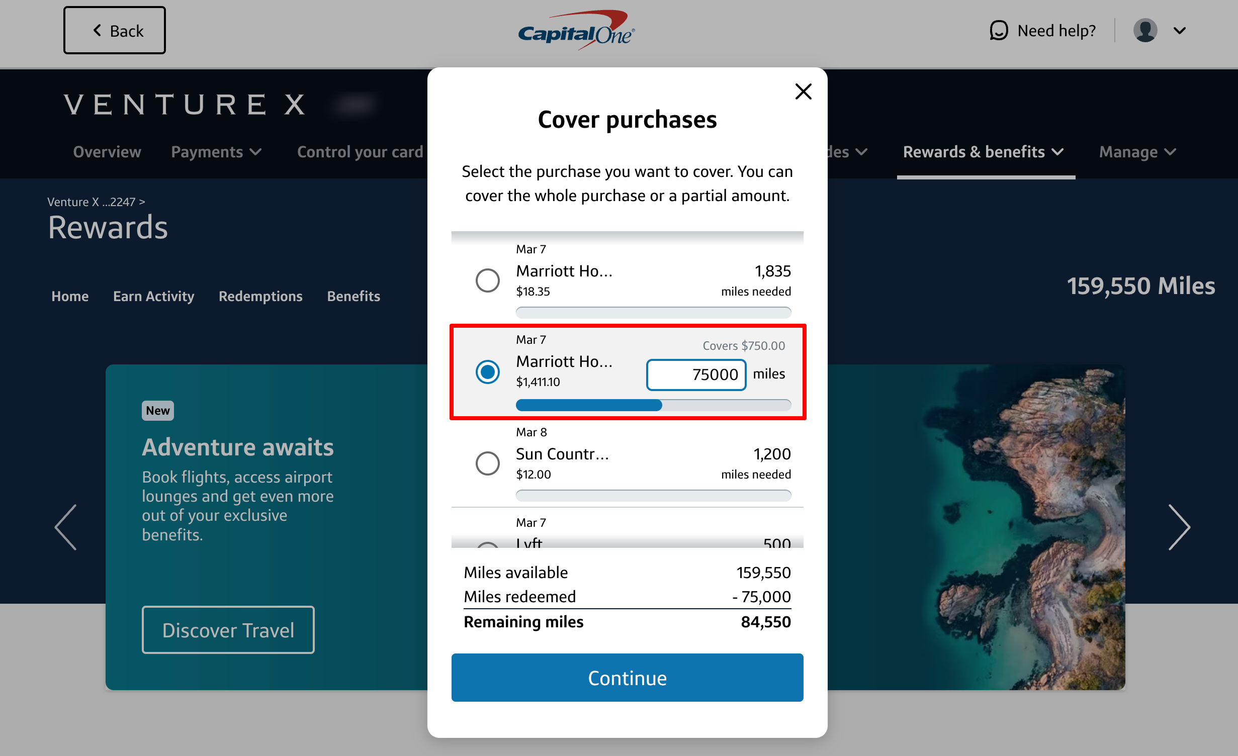 Best Ways To Use 75K Capital One Miles