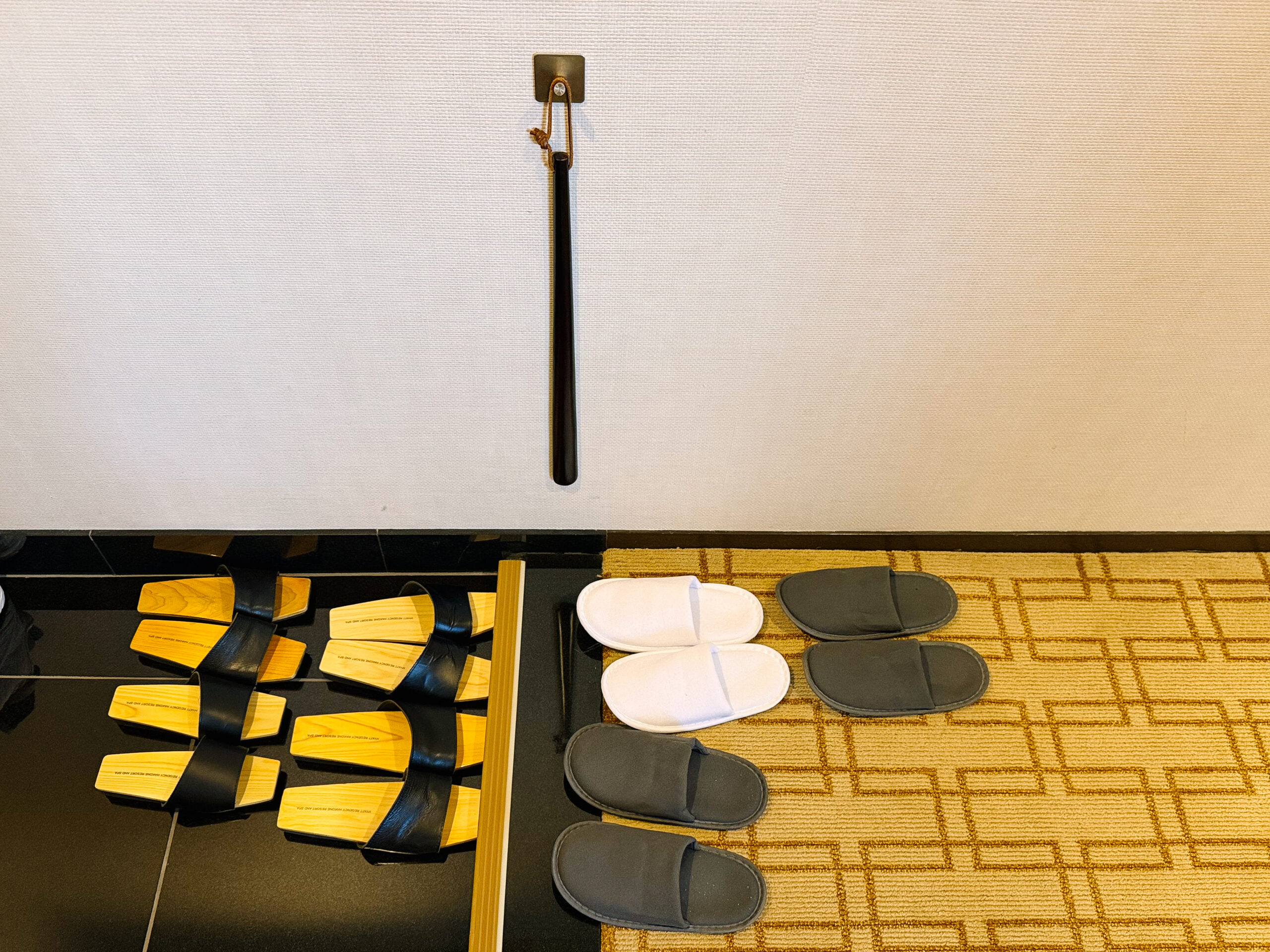 Inside the Hyatt Regency Hakone