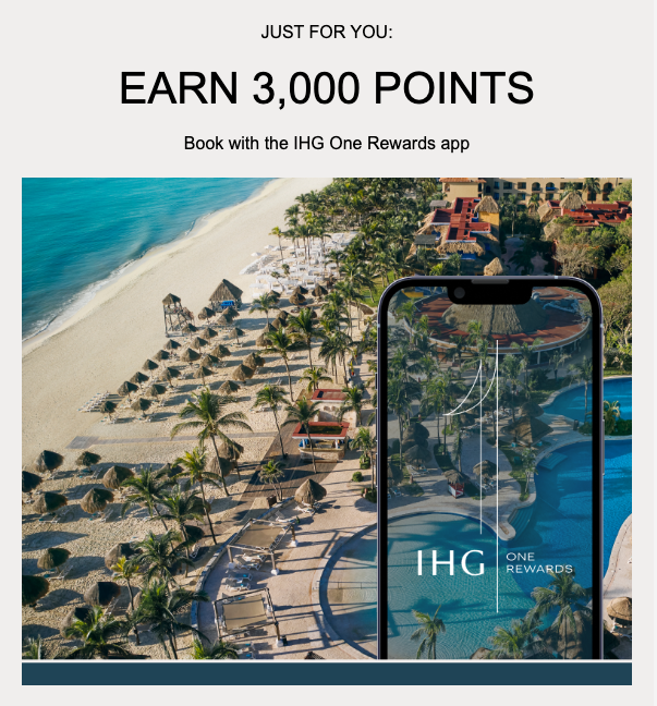 IHG App Bonus Points