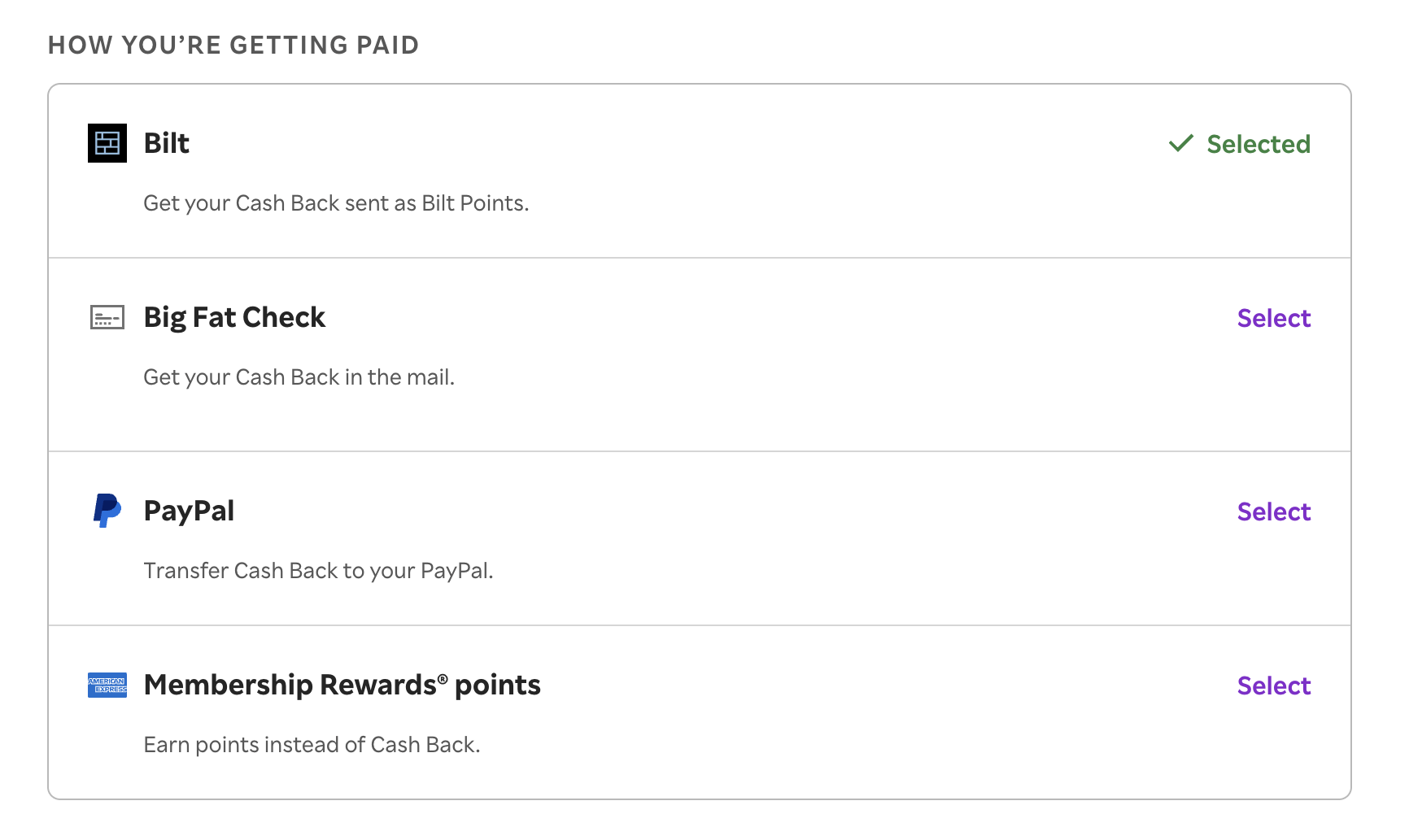 Rakuten Earning Rates