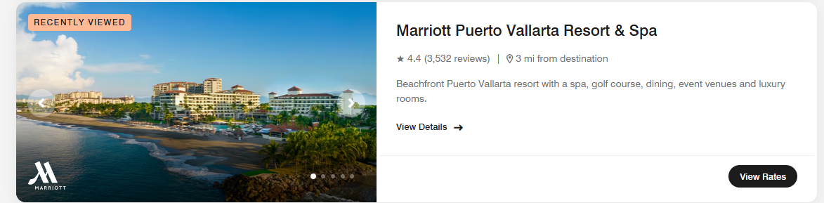 Marriott Flexible Calendar Search