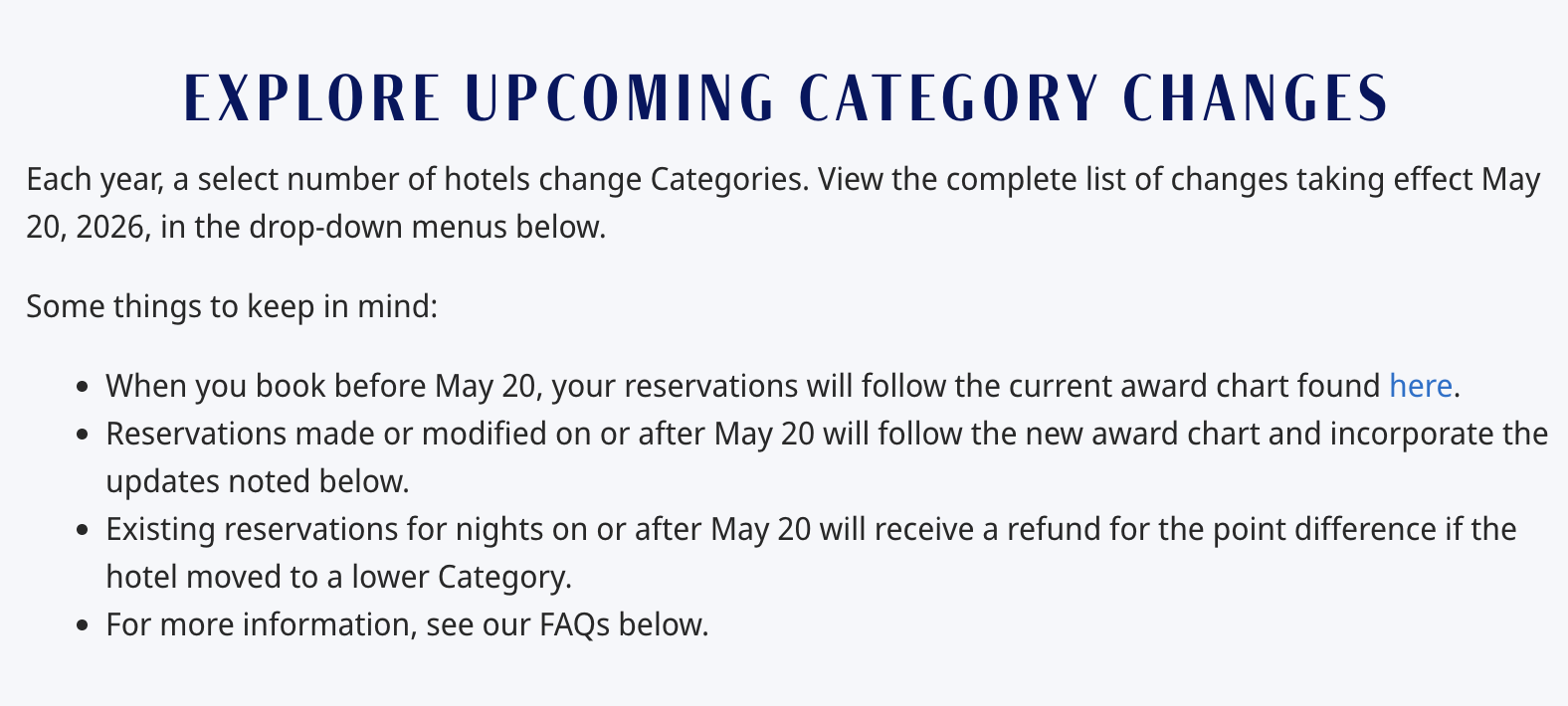 Hyatt Points Refunds Post-Devaluation