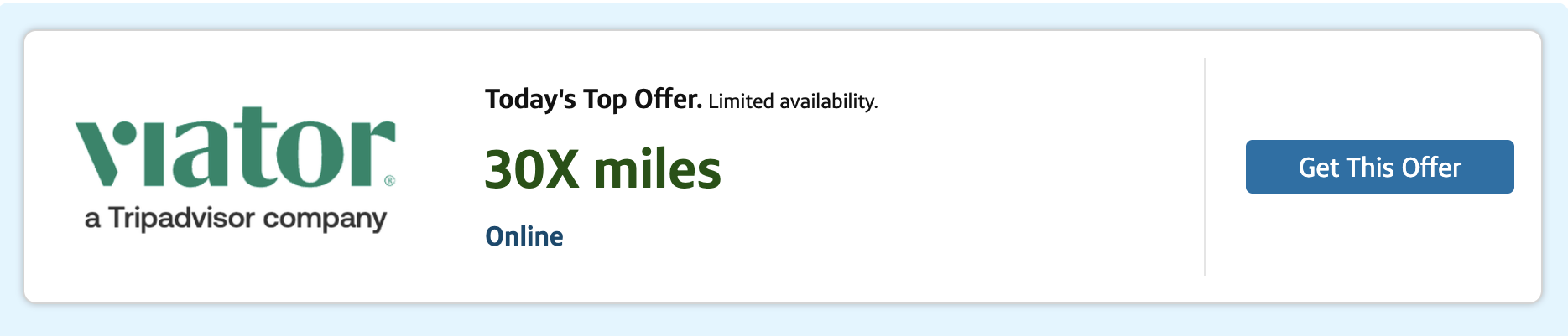 Viator Shopping Offers