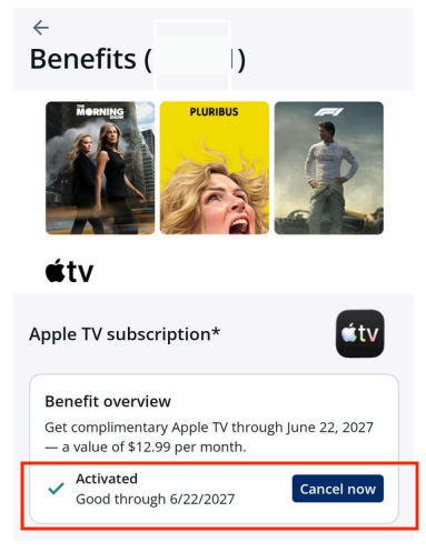 Free TV With Credit Card Perks