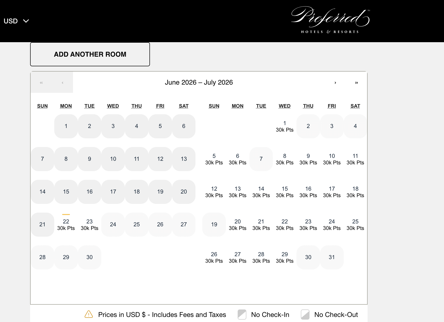 Bilt adds Preferred Hotels
