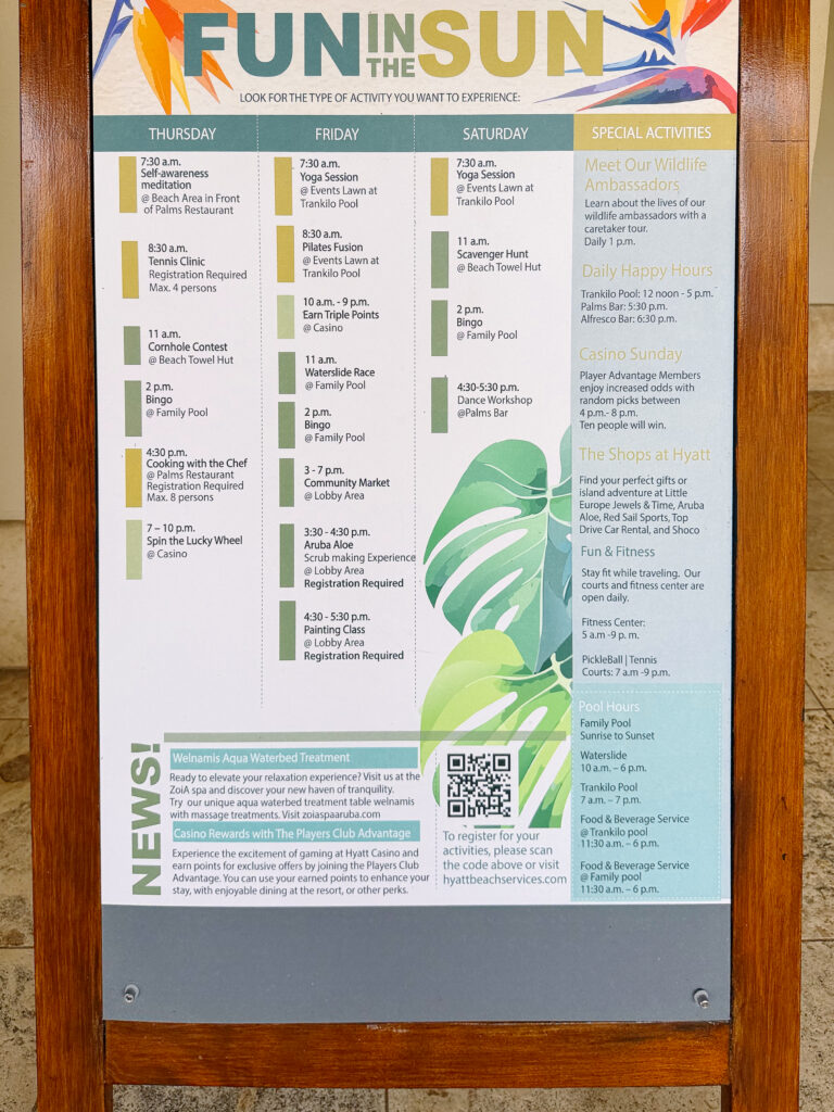 Hyatt Regency Aruba Quick Thoughts