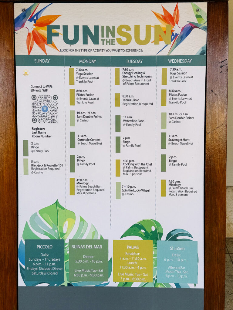 Hyatt Regency Aruba Quick Thoughts