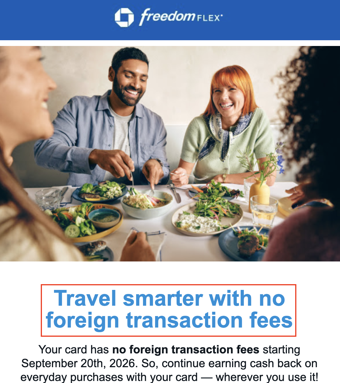 Chase Freedom Flex Benefits Update