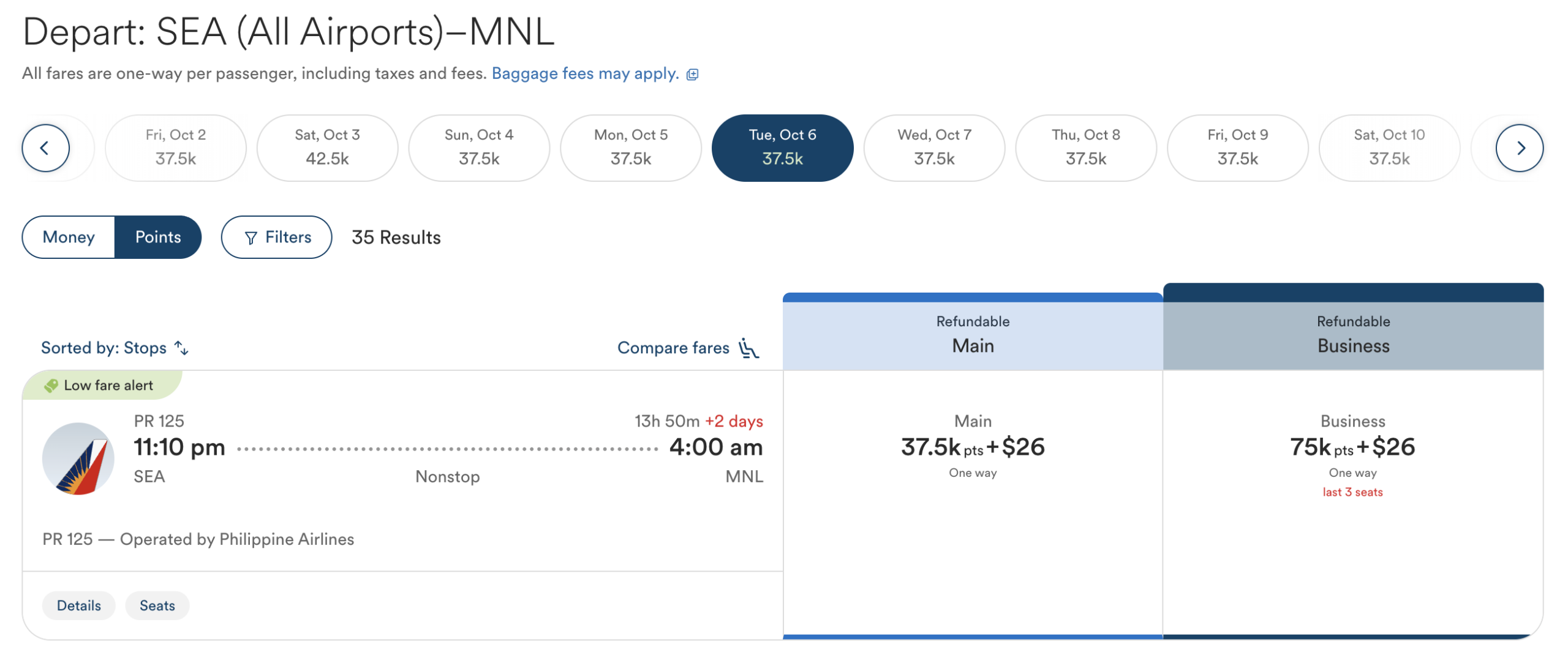 Redeem Atmos Rewards for Philippine Airlines