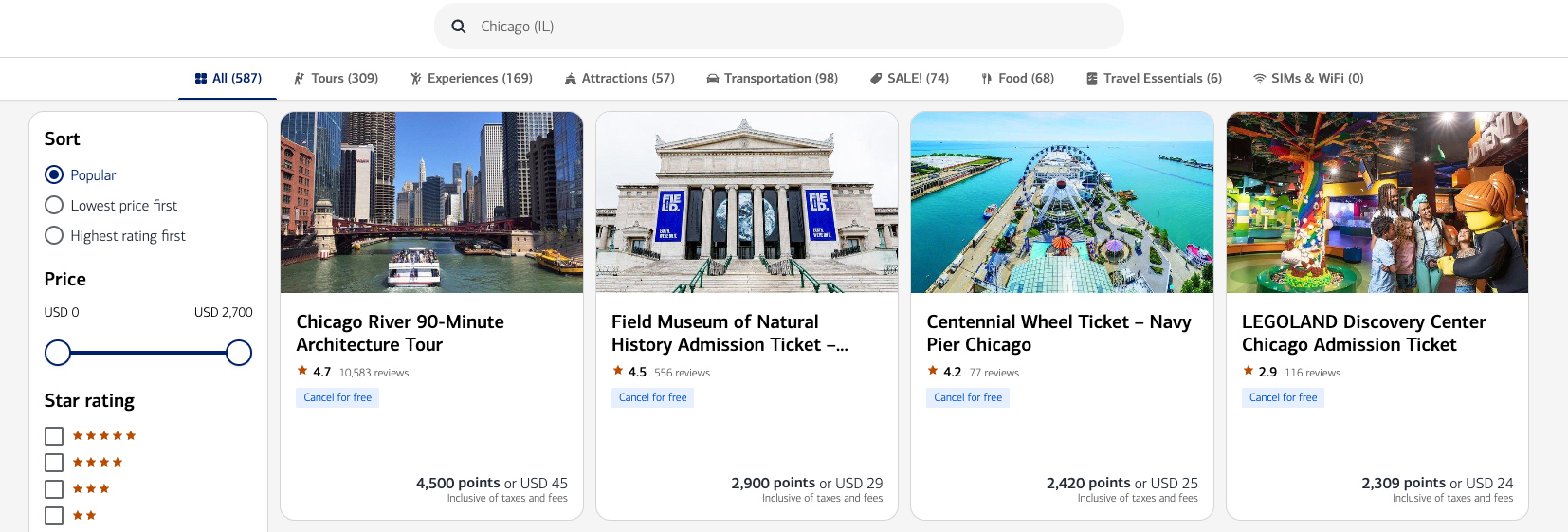 Bank Of America travel portal update