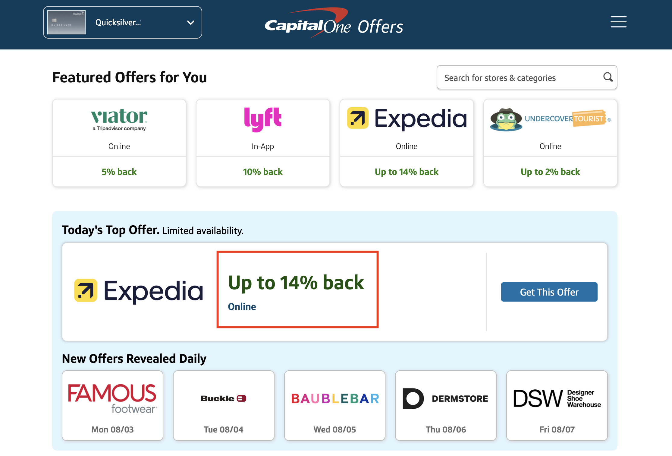 How to Use Capital One Offers