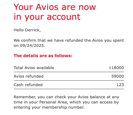 Iberia Award Cancellation Process