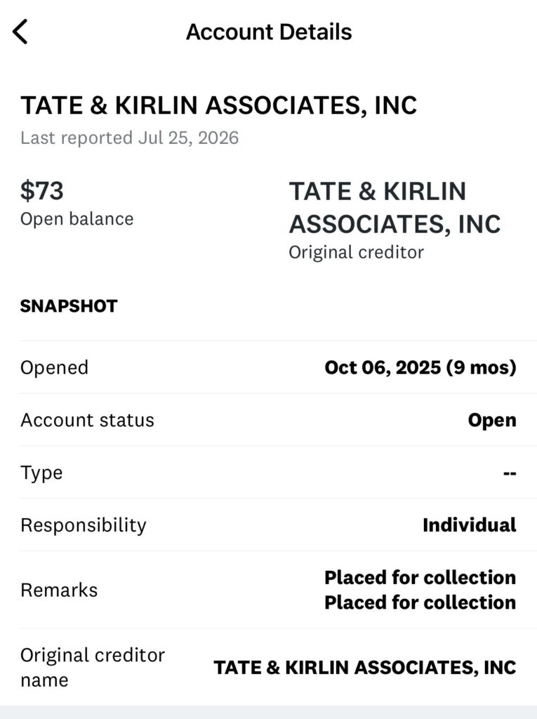 Bilt Collections Mistake