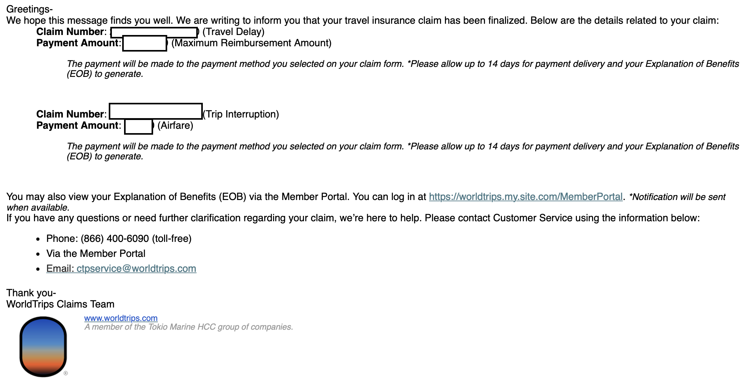 Japan Trip Delay and Cancellation Claim