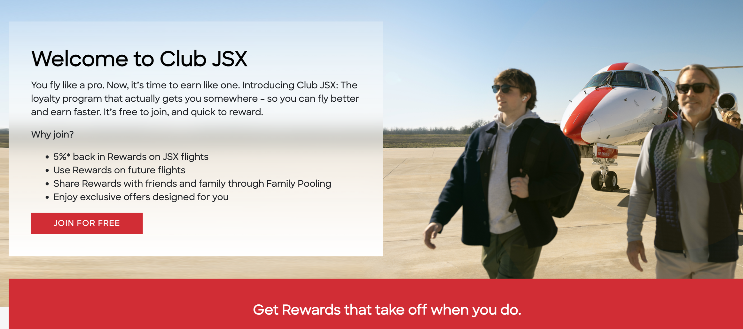 Chase JSX Offer