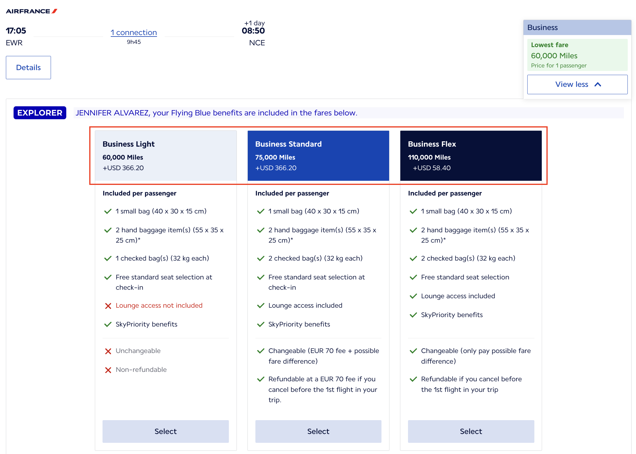 Flying Blue 2026 Devaluation Pricing