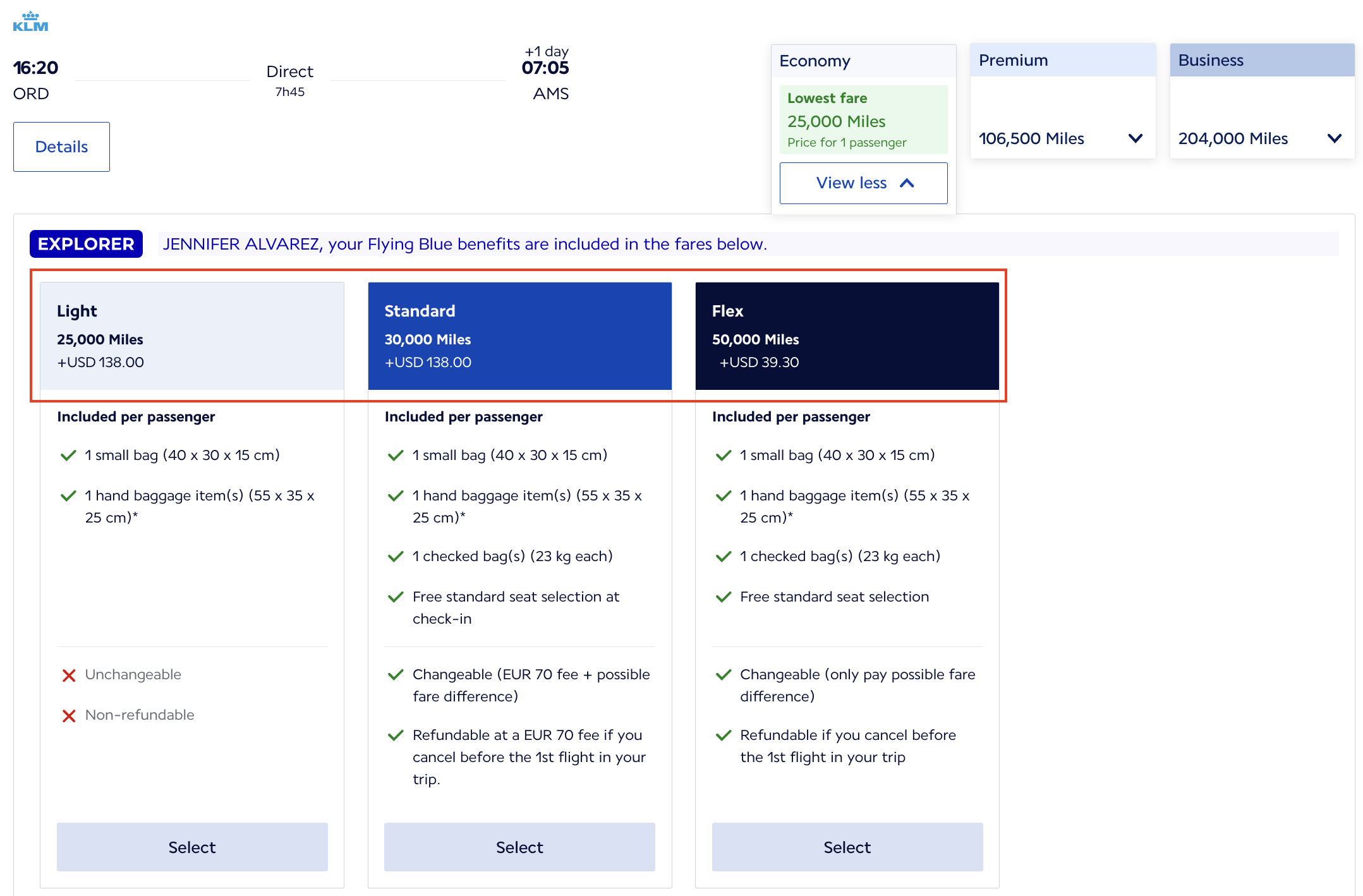 Flying Blue 2026 Devaluation Pricing