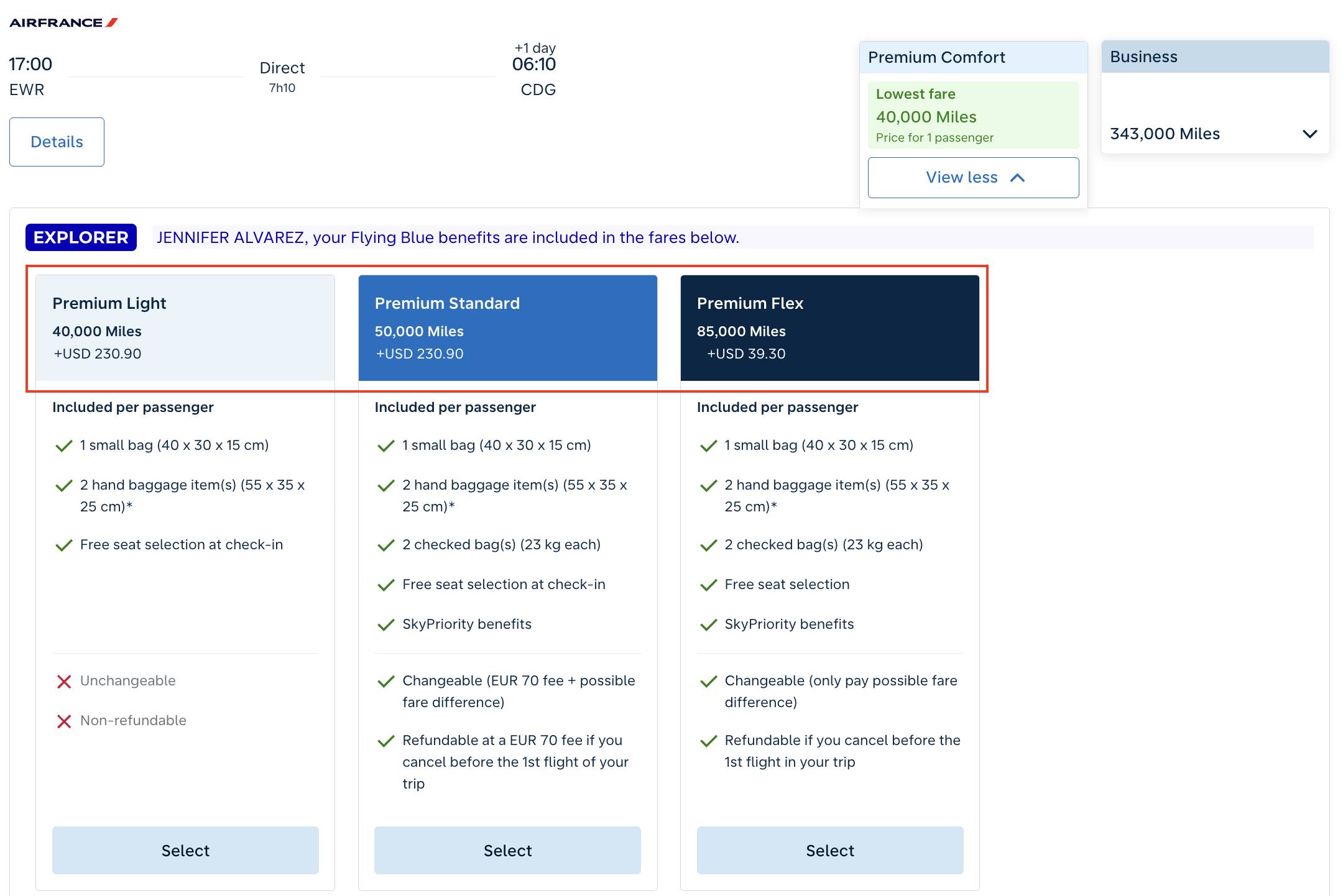 Flying Blue 2026 Devaluation Pricing