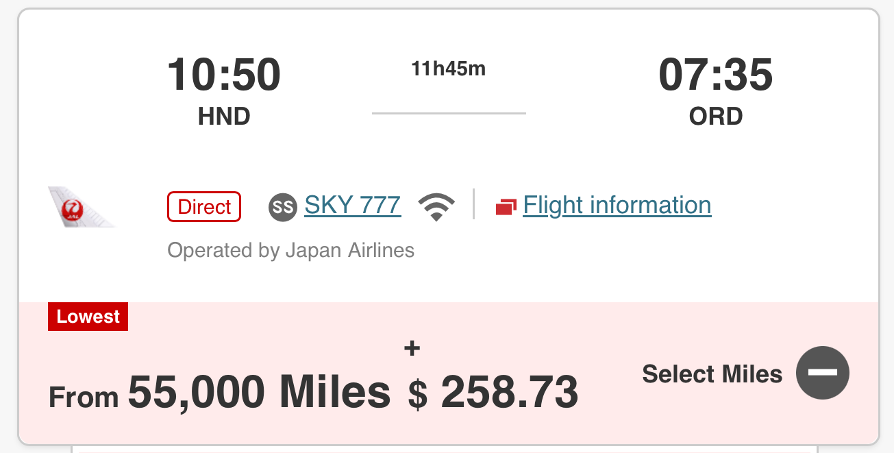Citi Adds Japan Airlines