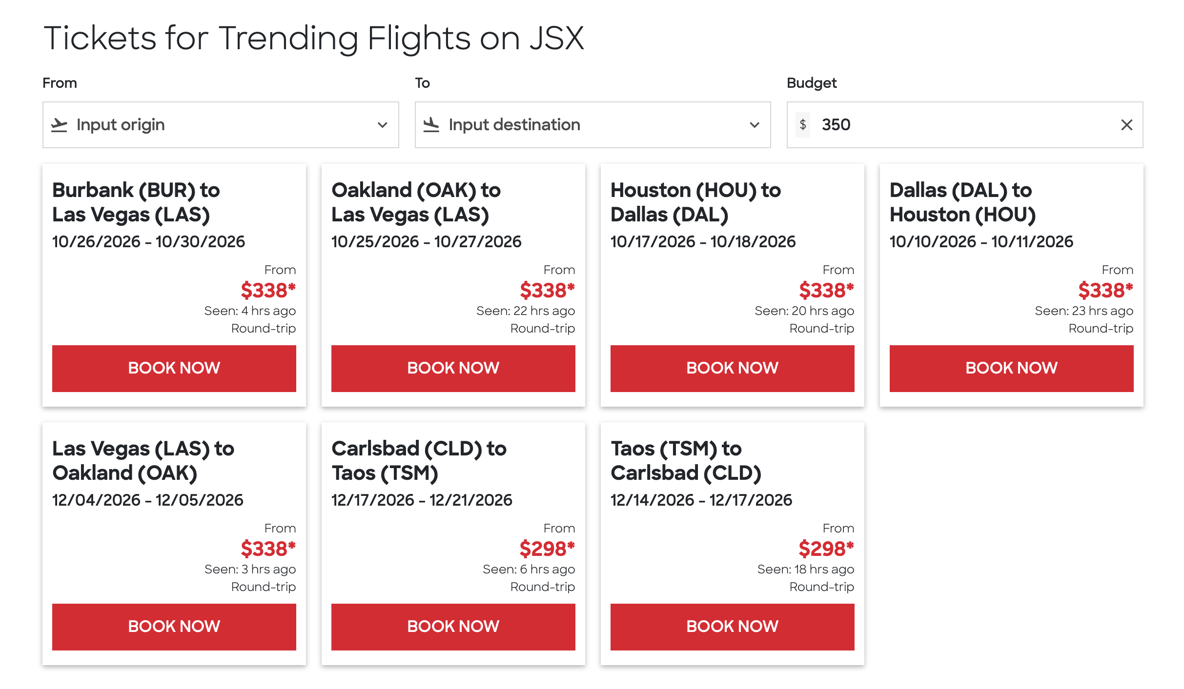 Chase JSX Offer