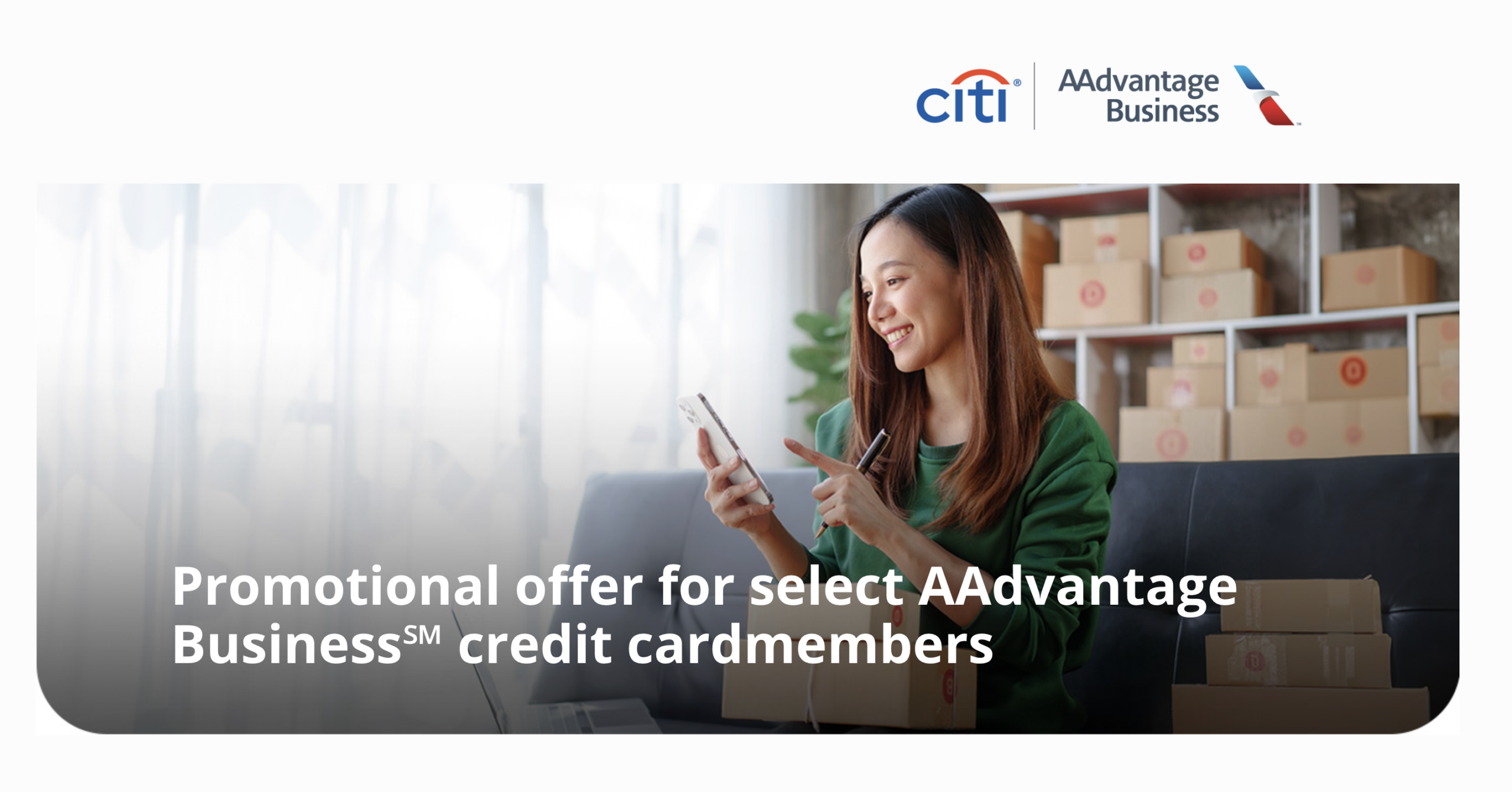 American Airlines Business Card Loyalty Points Promo